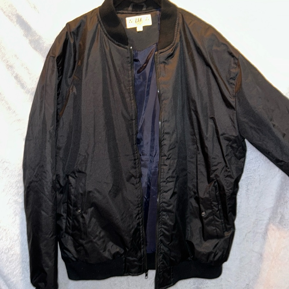 Zak Black Winter coat size Large